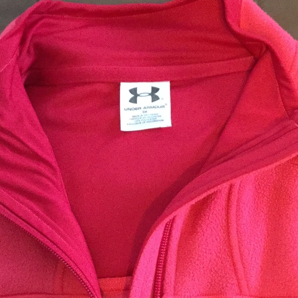 Ladies Under Armour Pink lightweight Jacket - Picture 2 of 3